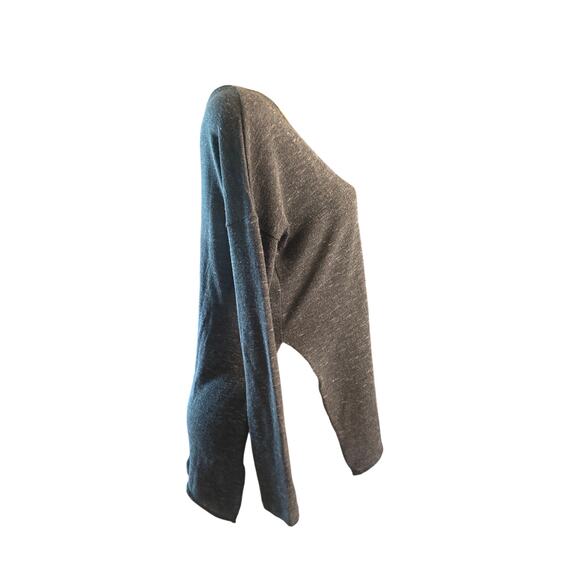 Women XS Aritzia Wilfred Sherbrooke V-Neck Pullover Green Long Slv Sweater Tunic - Picture 5 of 6